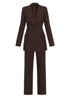 Emme Marella Tailleur Donna Zolla Marrone Testa di Moro 2525096021200 004 EMME MARELLA 