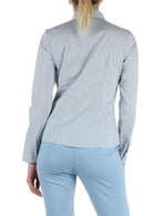 Emme Marella Camicia Donna Racer Azzurra a righe 2515111011200 006 EMME MARELLA 