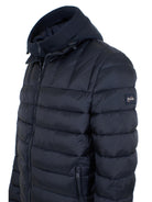 Yes Zee Giubbino Trapuntato Cappuccio staccabile Uomo Blu J838 QG00 0713 YES ZEE 