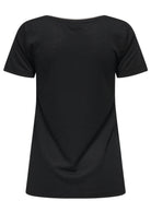 Jacqueline De Yong Top Donna Dalila Nera e Argento 15317565 Black SILVER JACQUELINE DE YONG 