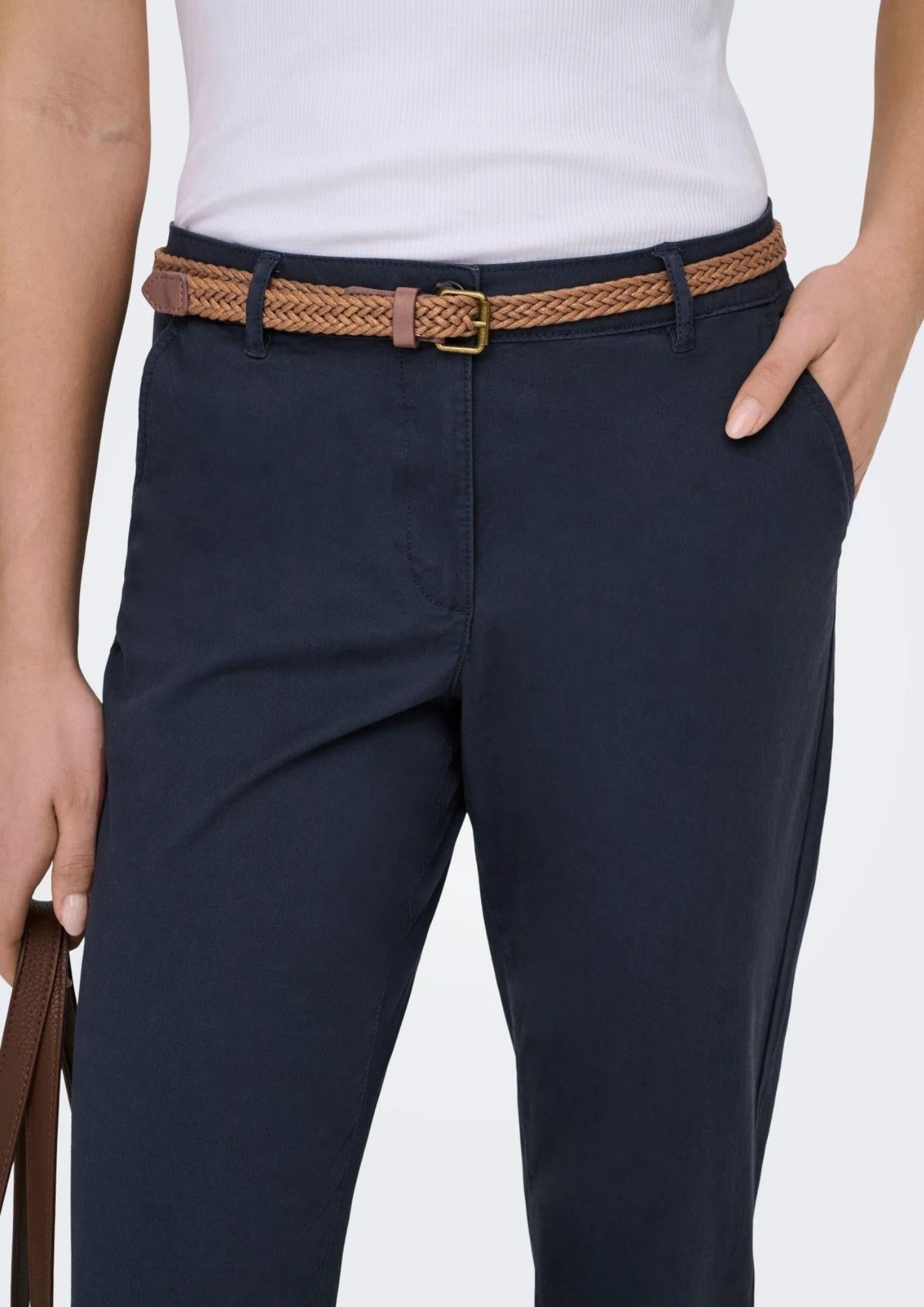 Jacqueline De Yong Pantalone Donna Chicago Blu 15371498 Night Sky JACQUELINE DE YONG 