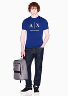 Armani Exchange T-Shirt Uomo Blu XM002683 AF10356 UB131 ARMANI EXCHANGE 