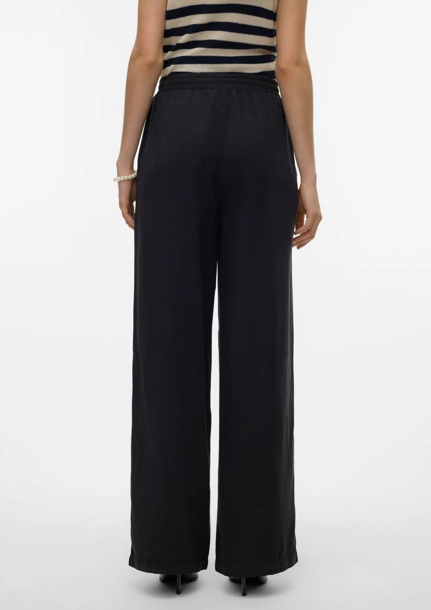 Vero Moda Pantalone Donna Bree Nero Denim 10304898 Black Denim VERO MODA 