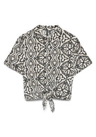 Vero Moda Camicia Donna Menny Grigio Chiaro Fantasia 10303694 Birch Camille VERO MODA 