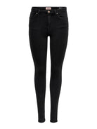 Only Jeans Donna Skinny Fit Nero Onlpower 15181958 Black ONLY 