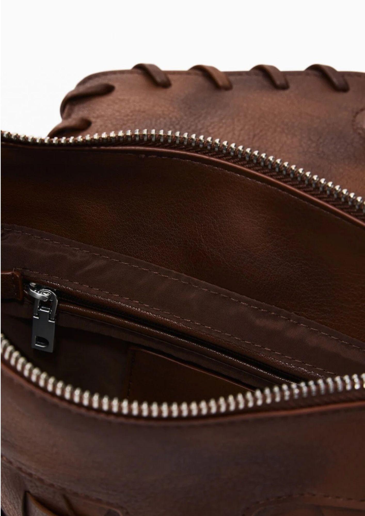 Desigual Borsa Donna Bag Argon Camel Zarauz Marrone 26SAXPA2 6064 DESIGUAL 