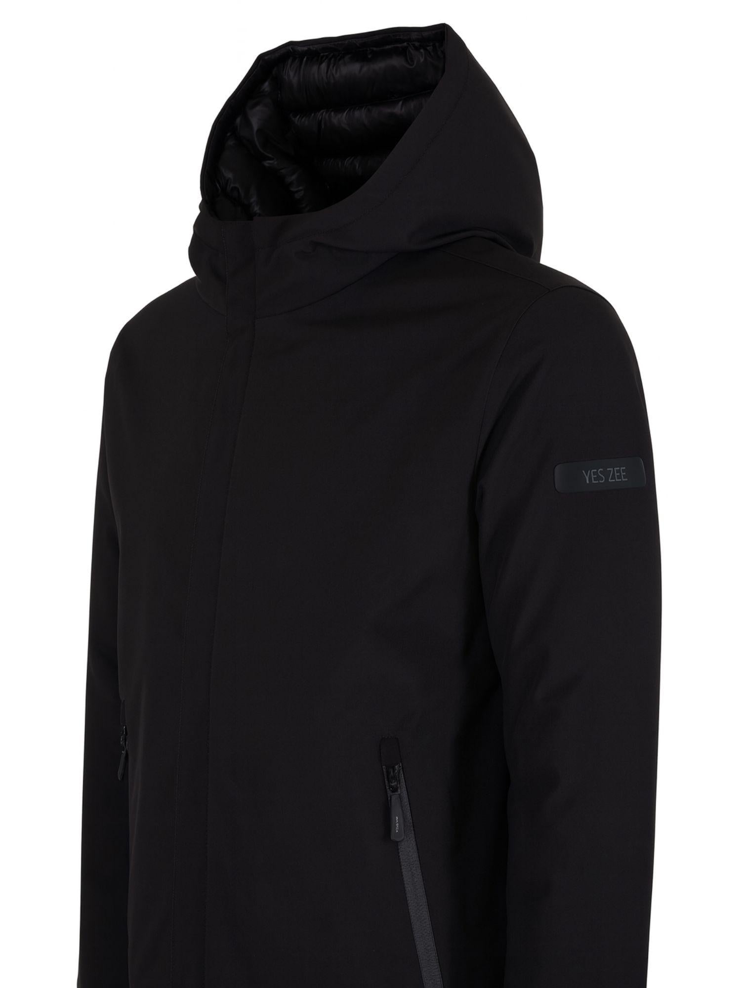 Yes Zee Giubbino Uomo reversibile Nero J824 B500 0801 YES ZEE 