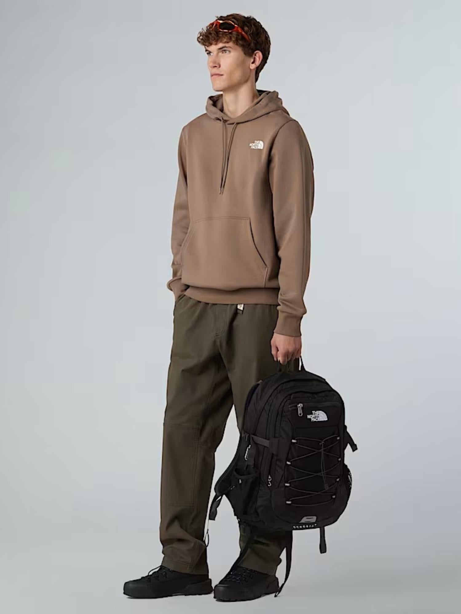 The North Face Felpa con cappuccio Simple Dome Uomo Mocha Brown NF0A89FC BOW THE NORTH FACE 