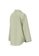 Emme Marella Blusa Donna Emmadorno Verde Righe Bianche 2615111091200 008 EMME MARELLA 