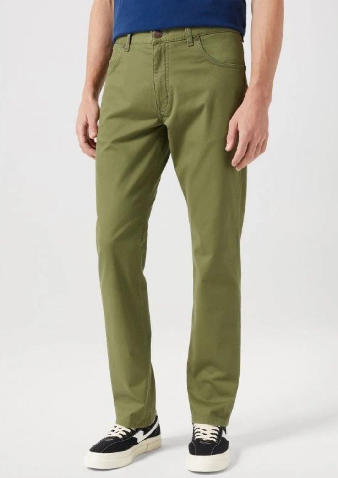 Wrangler Pantalone Uomo Verde 112350800 GREEN WRANGLER 