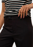 Vero Moda Pantalone Donna Texas Nero 10334103 Black VERO MODA 