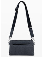 Desigual Borsa a tracolla in denim Mickey media Donna Nero 25WAXD08 2070 DESIGUAL 