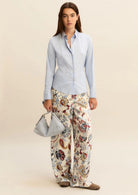 Emme Marella Camicia Donna Emmtempo Azzurra 2615111011200 003 EMME MARELLA 