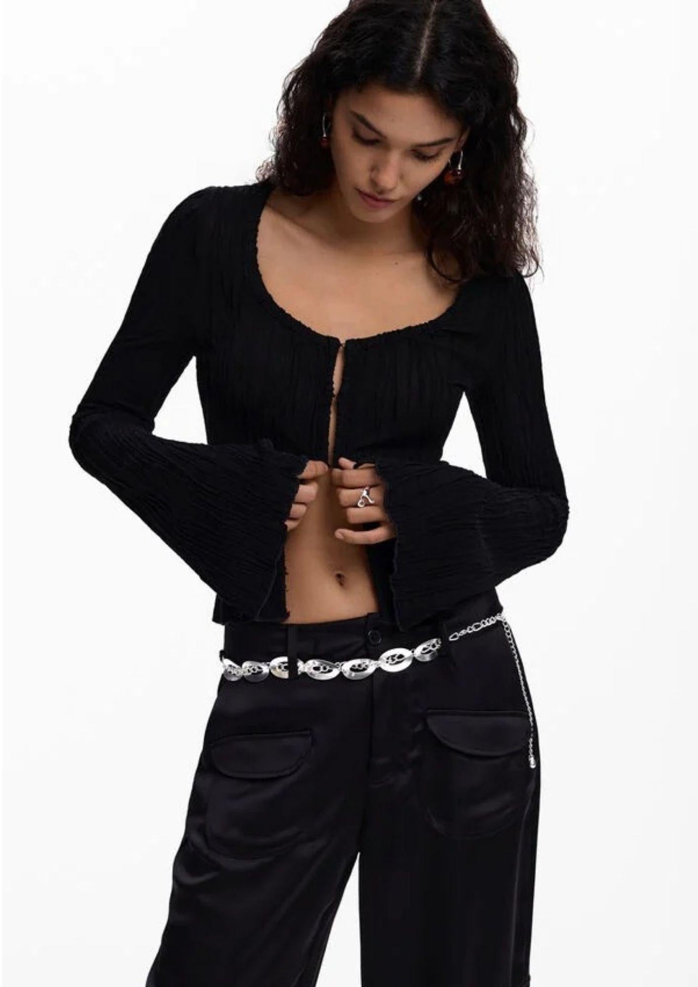 Desigual T-Shirt Donna Bucarest Nera 26SWTK19 2000 DESIGUAL 