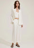 Elettra Women's Butter White Suit