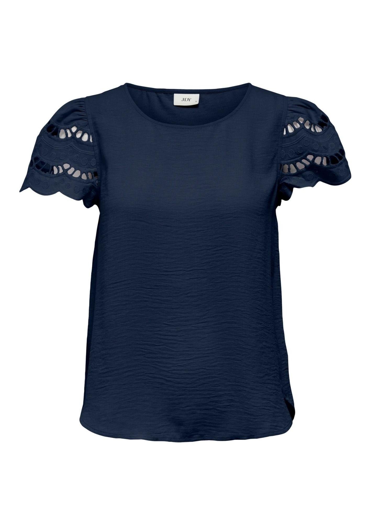 Jacqueline De Yong Top Donna Hannah Blu 15312609 Black Iris JACQUELINE DE YONG 
