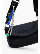 Desigual Borsa con logo 3D a patta media Donna Nero 25WAXPAL 2000 DESIGUAL 