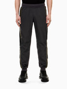 EA7 Emporio Armani Pantaloni jogger Athletic Colour Block in nylon e misto viscosa Uomo Asfalto 7M000939 AF17003 U8117 EA7 EMPORIO ARMANI 