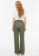 Vila Pantalone Donna Vijosa Blu Verde Oliva 14100308 Olivine VILA 