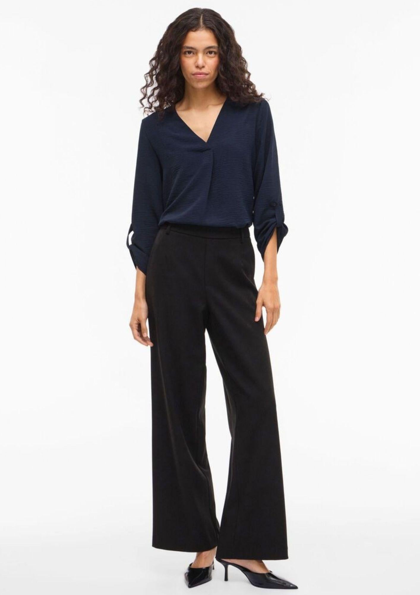 Vila Top Donna Vijosa Blu Navy 14102906 Navy Blazer VILA 