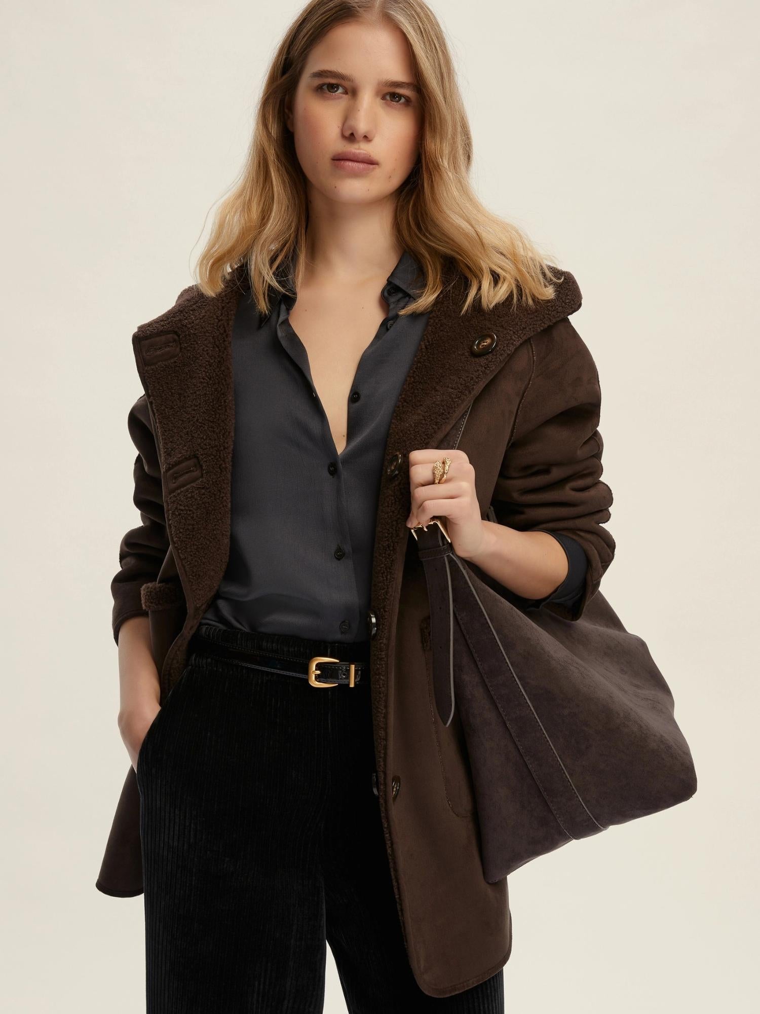 Emme Marella Caban reversibile Gavetta Donna Testa di moro 2525456072200 003 EMME MARELLA 