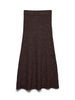Vero Moda VMSALLY Gonna midi Donna Brown Chocolate Torte