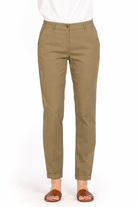 Diana Gallesi Pantalone Donna Verde Militare P700R008916N 25 DIANA GALLESI 