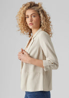 Vero Moda Giacca Donna Jesmilo Beige 10279700 Silver Lining VERO MODA 