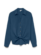 Vero Moda Camicia Donna Dark Denim VMIzzy 10340338 Dark Denim VERO MODA 