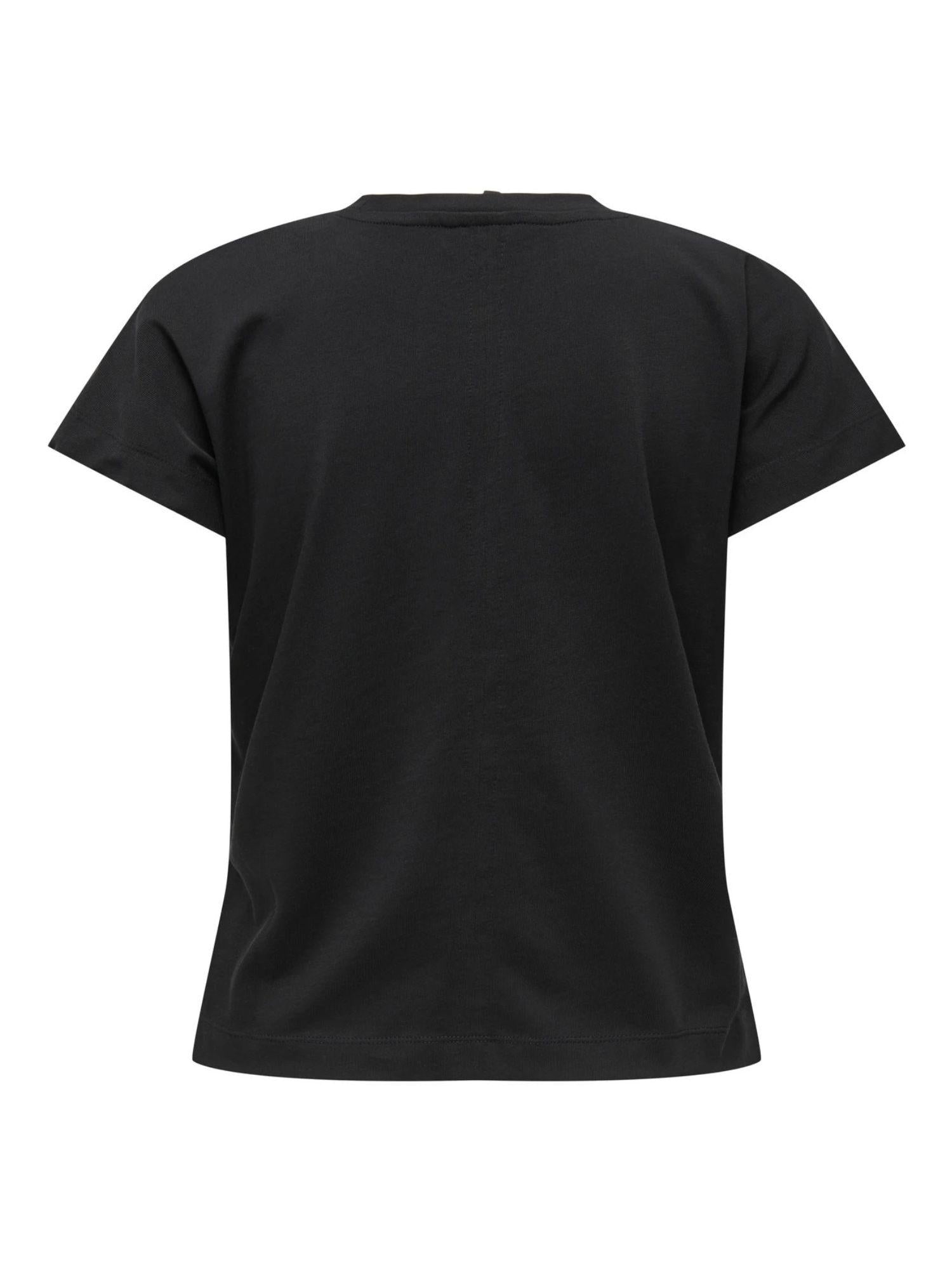 Only T-Shirt Donna Nero Onlerica 15308926 Black ONLY 