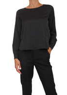 Emme Marella Camicia Donna Madera Nera 2525116041200 008 EMME MARELLA 