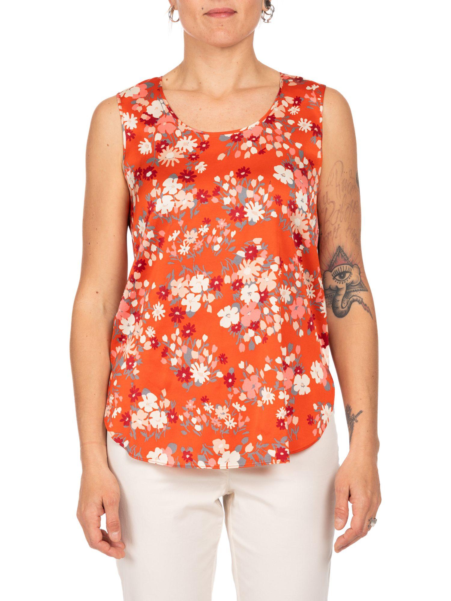 Diana Gallesi Canotta Donna Rossa D509R100174N 41 DIANA GALLESI 