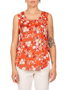 Diana Gallesi Canotta Donna Rossa D509R100174N 41 DIANA GALLESI 