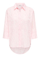 Jacqueline De Yong Camicia Donna Tallie Rosa Gesso 15292179 Chalk Pink JACQUELINE DE YONG 