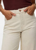 Vero Moda Jeans Donna Zelda Ecrù 10339347 Ecru VERO MODA 