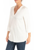 Blusa Donna Bianca 2387R002931 11 DIANA GALLESI 