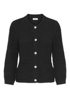 Jacqueline De Yong Cardigan Donna Janne Nero 15355461 Black JACQUELINE DE YONG 