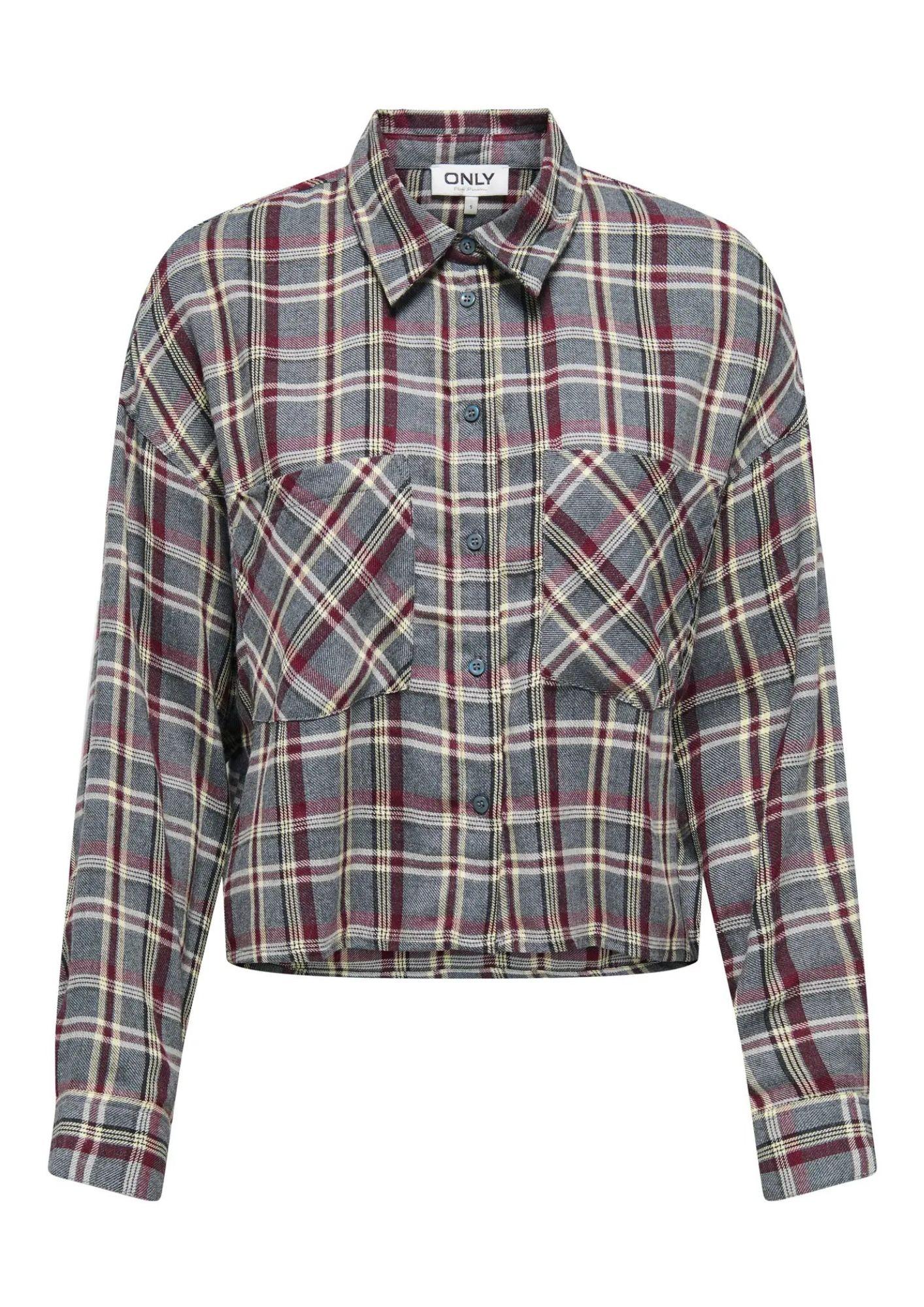 Only Camicia Donna Riley Grigia 15351443 Gargoyle W. TAWNY ONLY 