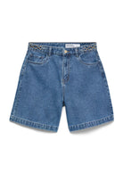 Vero Moda Shorts Donna Kathy Blu Denim Medio 10344814 Medium Blue Denim VERO MODA 