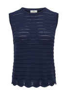 Jacqueline De Yong Top Donna Tanja Blu 15366213 Black Iris JACQUELINE DE YONG 