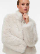 Vero Moda Giacca invernale VMMONROE Donna Grey Oatmeal 10315328 Oatmeal VERO MODA 
