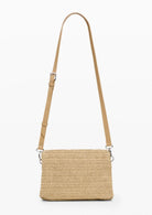 Desigual Borsa Donna Bag Half Logo Raffia Venecia Beige 26SAXO03 1014 DESIGUAL 