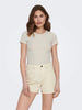 Beige Women's Top