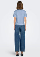 Jacqueline De Yong T-Shirt Donna Rex Blu Kentucky 15344612 Kentucky Blue JACQUELINE DE YONG 