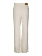 Vero Moda Jeans Donna Wide Fit Ecru VMTessa 10287303 Ecru VERO MODA 