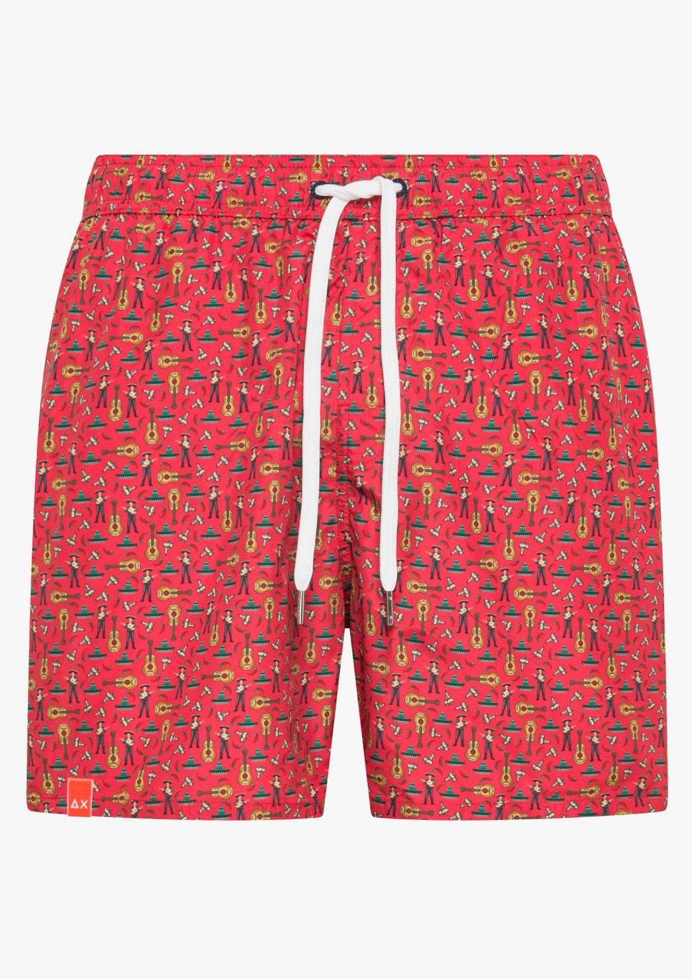 Sun68 Costume Uomo Rosso H36110 10 SUN68 