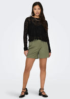 Jacqueline De Yong Maglia Donna Sun Nera 15287384 Black JACQUELINE DE YONG 