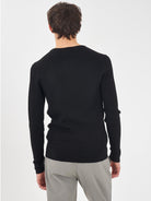 Yes Zee Maglia Girocollo Uomo Nero M824 ME00 0801 YES ZEE 