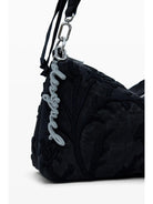 Desigual Borsa media con incisioni 3D Donna Nero 25WAXP41 2000 DESIGUAL 
