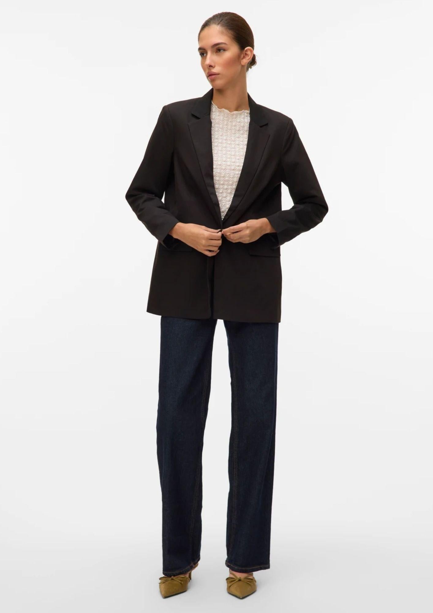 Vero Moda Giacca Donna Nila Nera 10320915 Black VERO MODA 